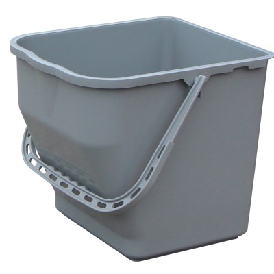 Italy CT CTA 25GY 25L Polypropylene bucket,gray