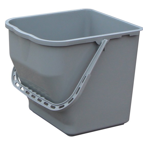 Italy CT CTA 25GY 25L Polypropylene bucket,gray