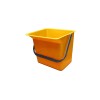 Italy CT CTA 125Y 6L Polypropylene Bucket,Yellow