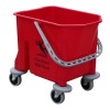 施達 帶輪水桶車 紅色 25L