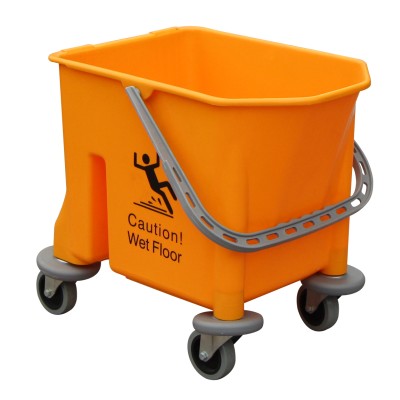 施達 帶輪水桶車 黃色 25L