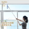 Dr.Dirt 二合一調向玻璃刮 配1塊備用塗水布 及 1條備用膠條 30cm