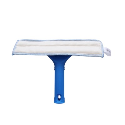 施達 二合一玻璃刮 藍色軟膠條 25cm