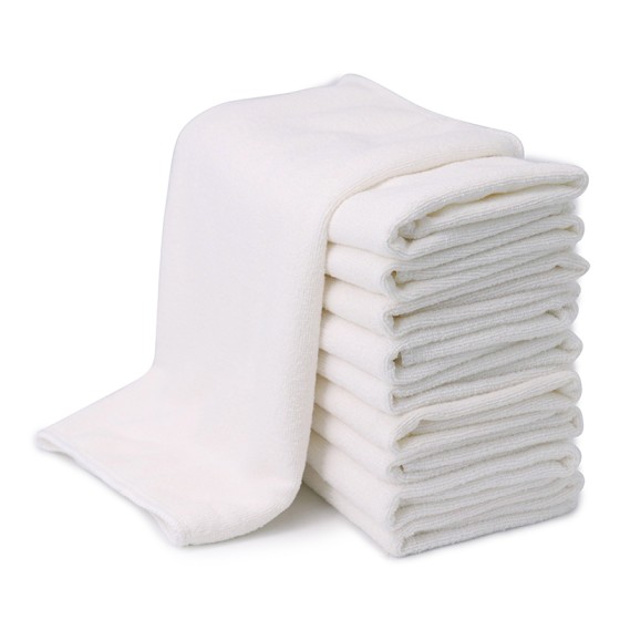 施達 微纖清潔布 白色 10條裝 30x60cm