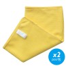 施達 微纖清潔布 黃色 2條裝 30x60cm