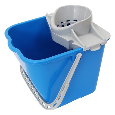 施達 15L圓頭地拖桶,含榨水籃,藍色 