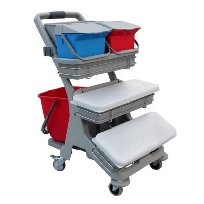 施達 多功能平拖清潔服務車