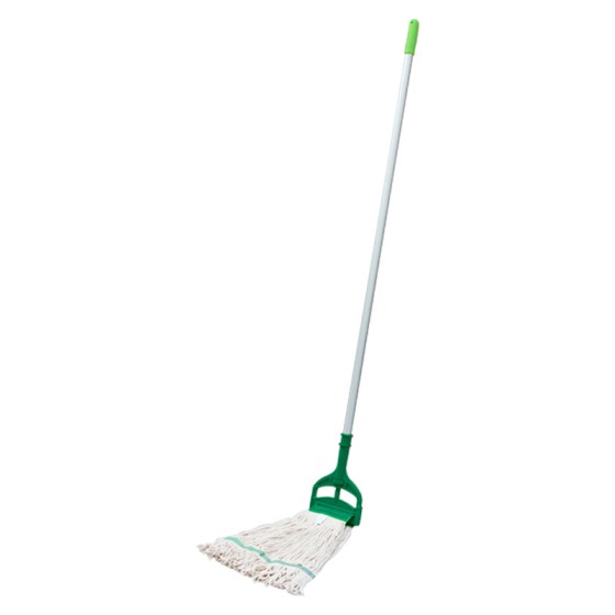 Italy CT KMC 346450255G Cotton kentucky mop complete,green
