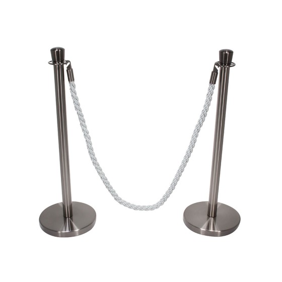 不銹鋼皇冠頭掛繩柱