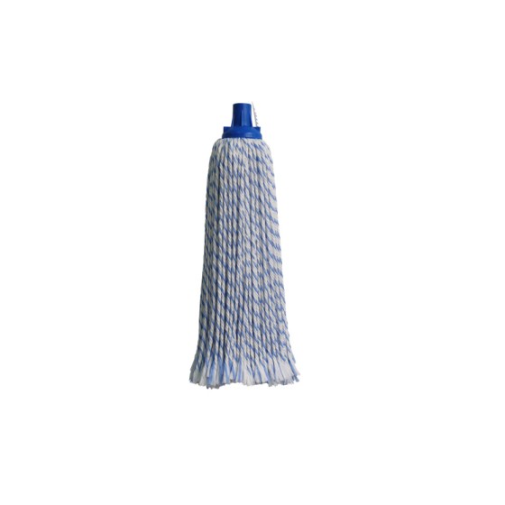 Italy CT MRM S250BW Microfiber stripe round mophead,blue and white