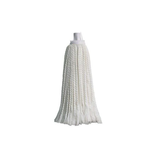 Italy CT MRM S250W Microfiber stripe round mophead,white