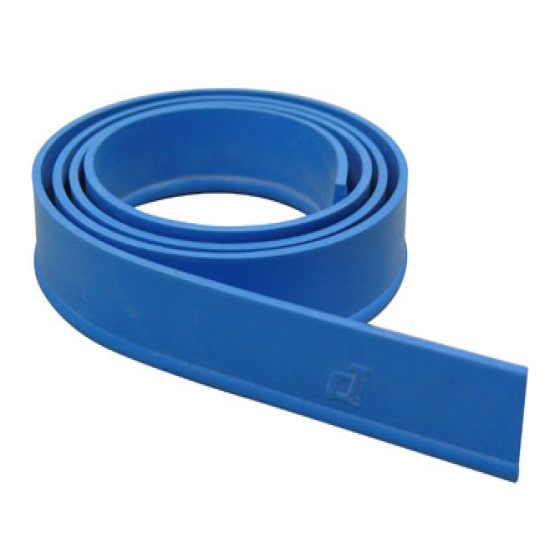 施達 軟玻璃刮膠條 藍色 35cm