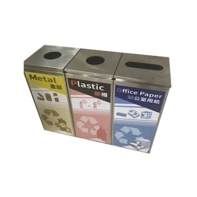 不銹鋼環保回收桶