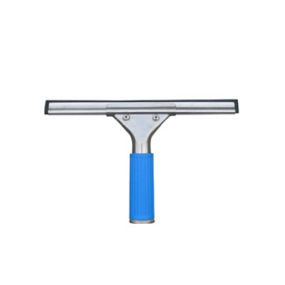 施達 不銹鋼三叉型玻璃刮 黑色膠條 25cm