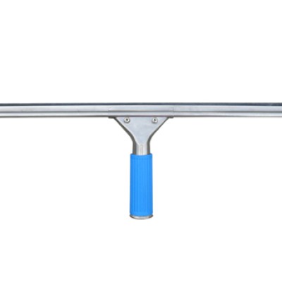 施達 不銹鋼三叉型玻璃刮 黑色膠條 45cm