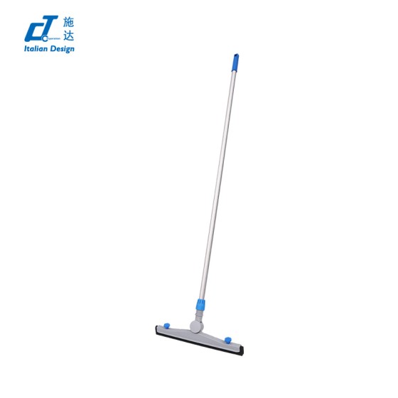 施達 室內靈動型調向推水刮配黑色膠條 藍色 45cm