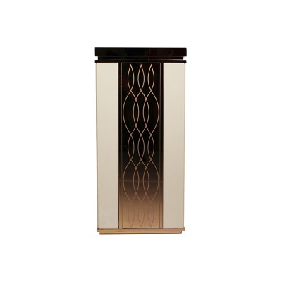 不銹鋼方形座地垃圾桶